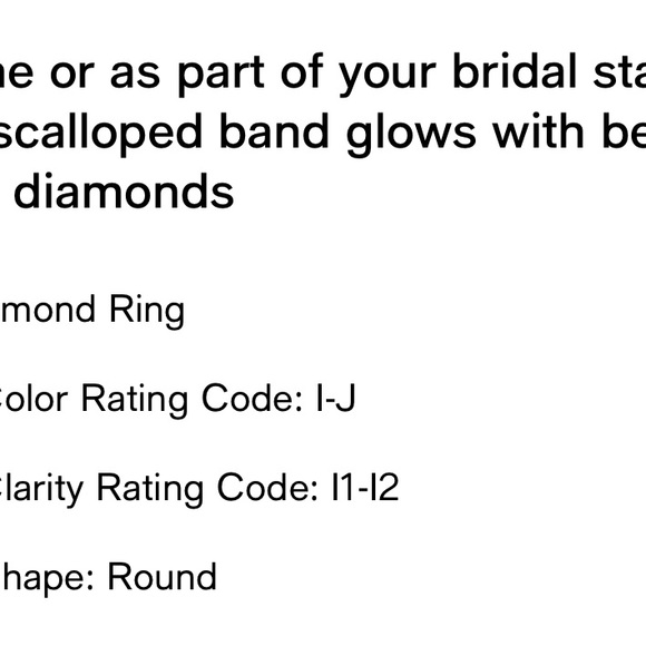 Macys brand 1 ct diamond band - Picture 3 of 3